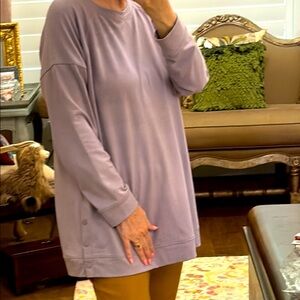 J. Jill Lavender Sweatshirt